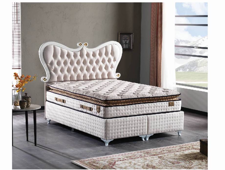 İnfinity Brown 150*200 Yatak Seti Letto Mobilya